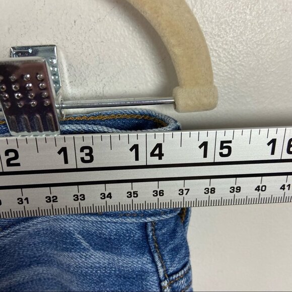 Madewell Rivet & Thread Straight Leg Premium Denim Jeans Size 24 Button Fly Jean - Picture 11 of 13